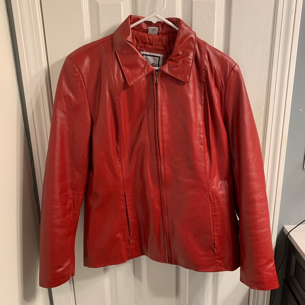 Red Leather Jacket